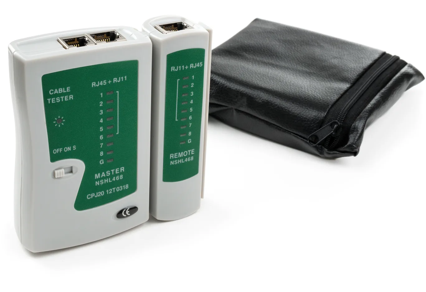 Тестер кабельний Vinga RJ-45/RJ-11 (VCPTT1145)