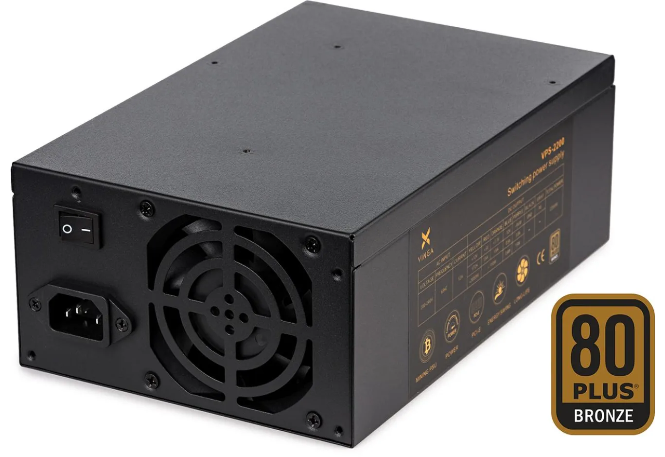 Power supply Vinga 2200W (VPS-2200 Mining edition)