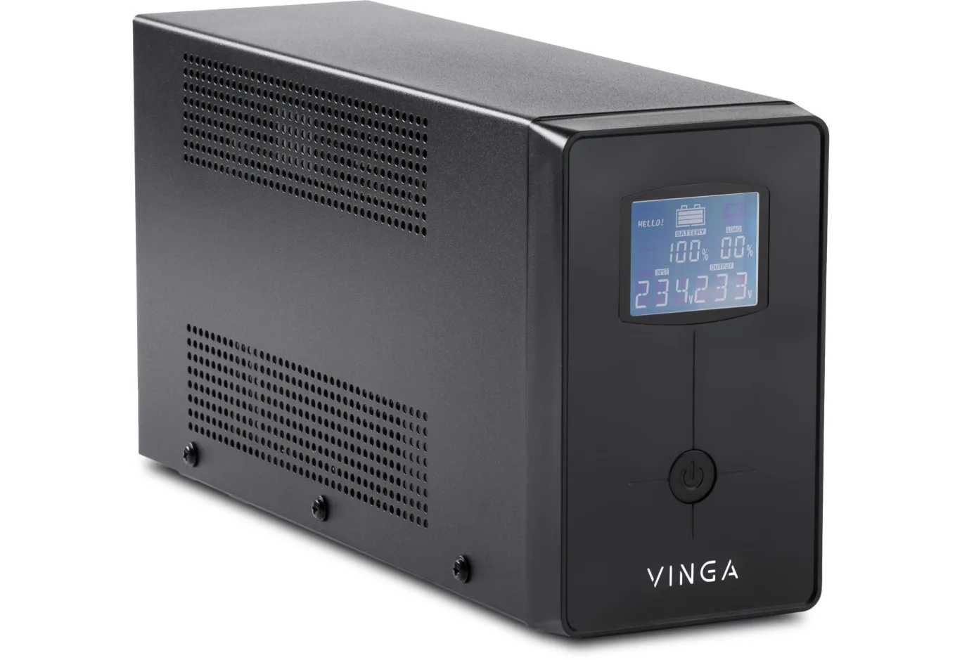 Пристрій безперебійного живлення Vinga LCD 1500VA metal case ( VPC-1500PRM3 ) (VPC-1500PRM3)