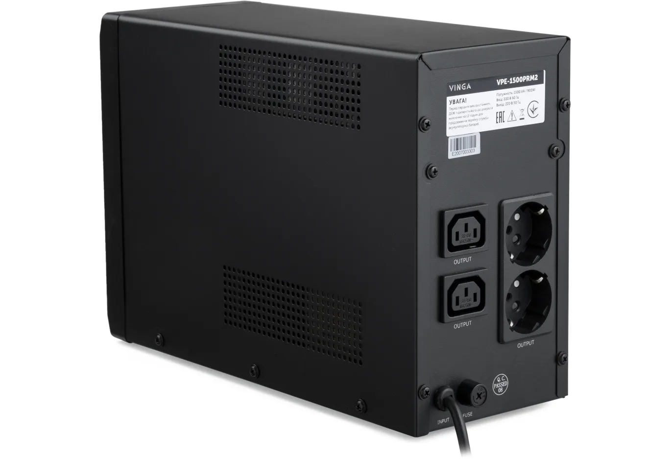 Uninterruptible Power Supply Vinga LED 1500VA ( VPE-1500PRM2 ) (VPE-1500PRM2)