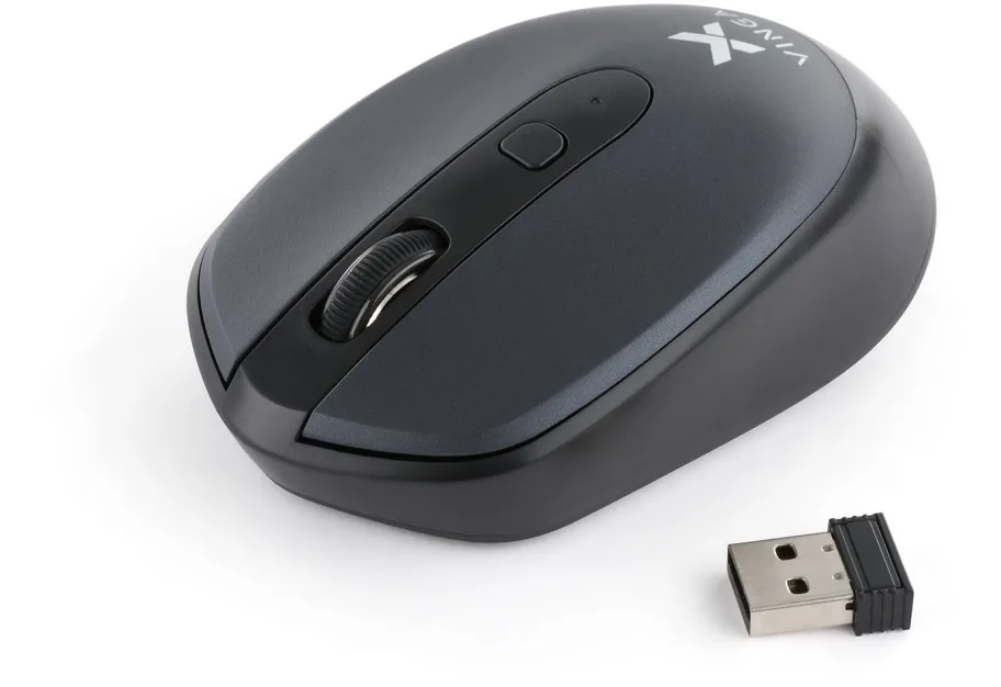 Мишка Vinga MSW-908 Silent Click grey