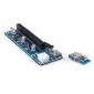 Райзер PCI-E x1 to 16x 60cm USB 3.0 Cable SATA to 6Pin Power v.006C Vinga (PCI-E)