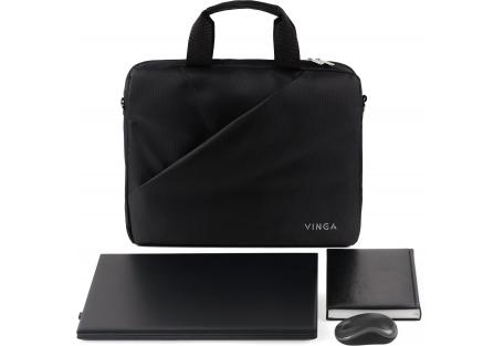 Сумка для ноутбука Vinga 14" NB141BK black (NB141BK)