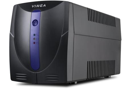 Источник бесперебойного питания Vinga LED 1500VA plastic case (VPE-1500P)