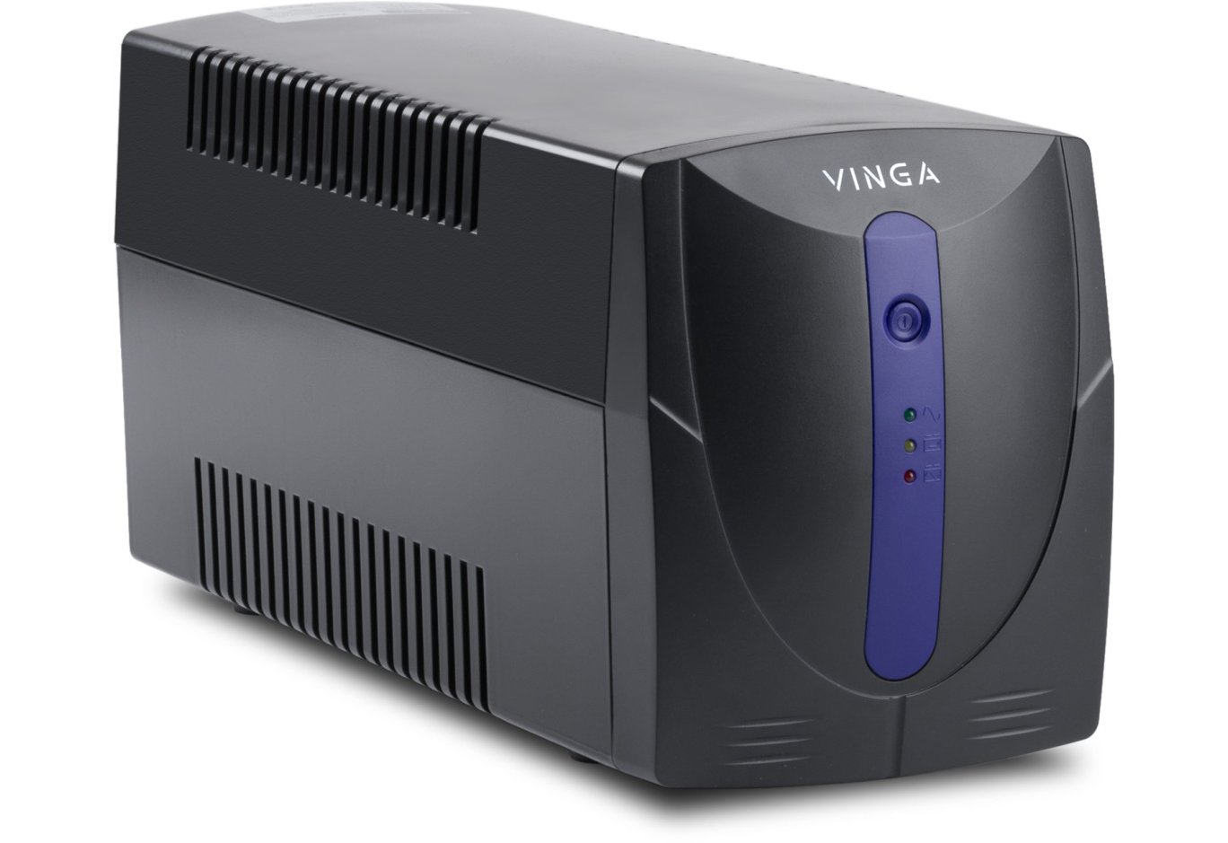 Пристрій безперебійного живлення Vinga LED 1500VA plastic case (VPE-1500P)