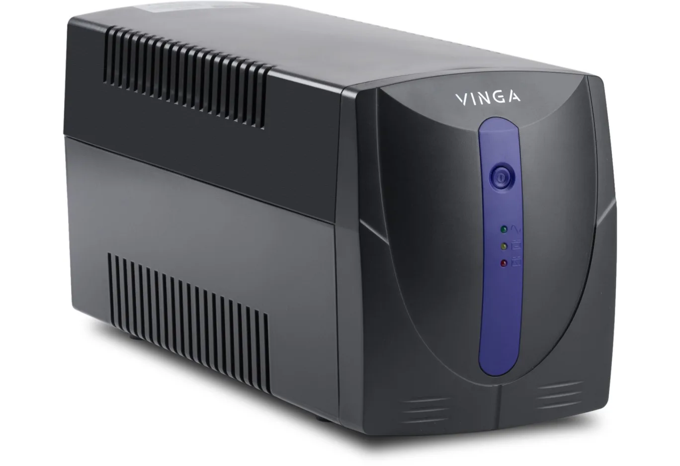 Пристрій безперебійного живлення Vinga LED 1500VA plastic case (VPE-1500P)