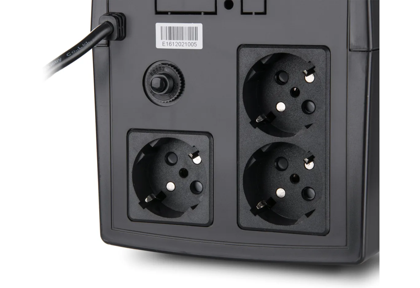 Пристрій безперебійного живлення Vinga LED 1500VA plastic case (VPE-1500P)