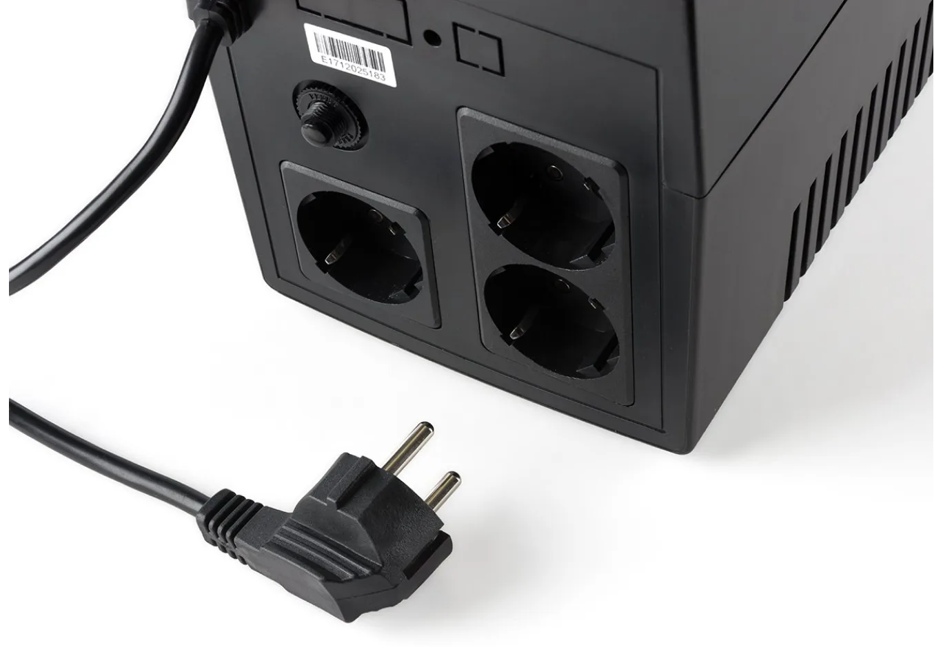 Пристрій безперебійного живлення Vinga LED 1500VA plastic case (VPE-1500P)