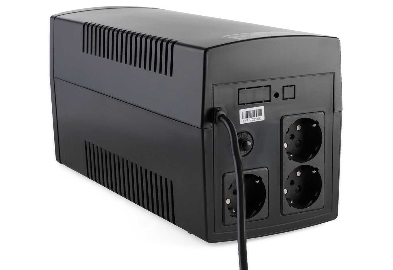 Пристрій безперебійного живлення Vinga LED 1500VA plastic case (VPE-1500P)