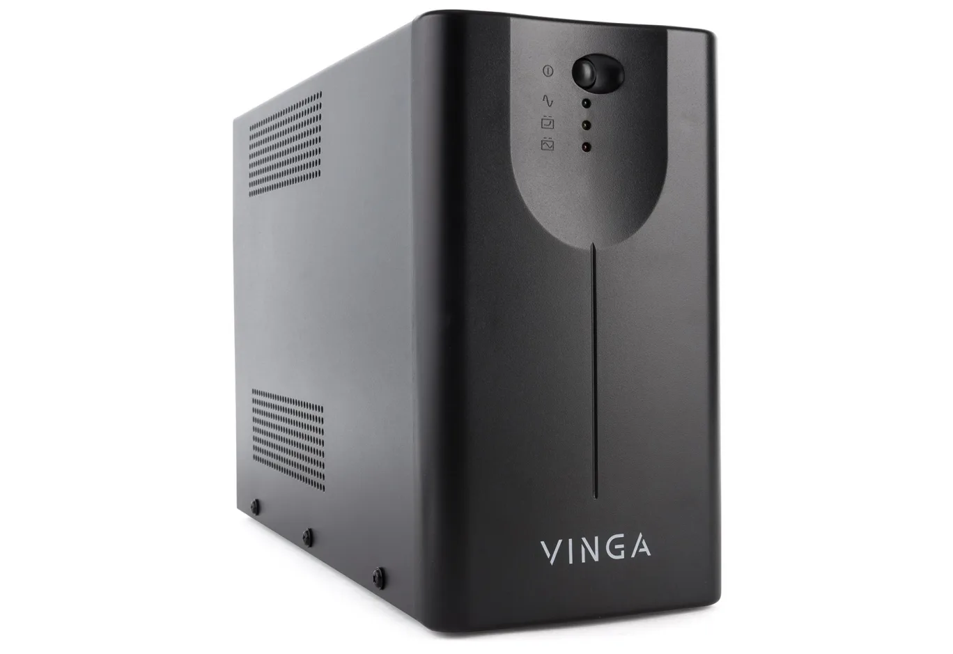 Пристрій безперебійного живлення Vinga LED 2000VA metall case (VPE-2000M)