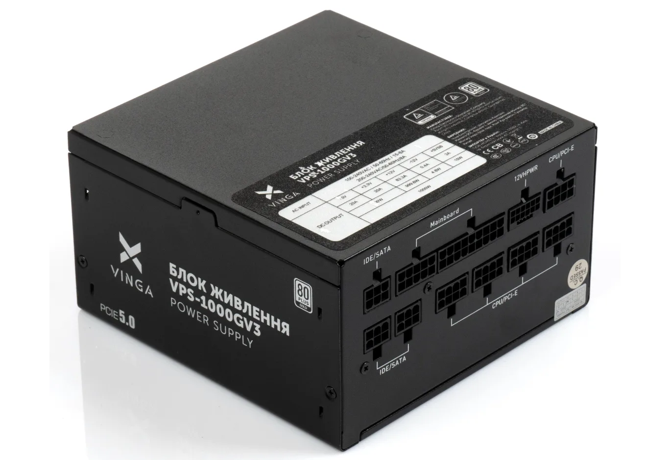 Блок живлення Vinga 1000W (VPS-1000GV3)
