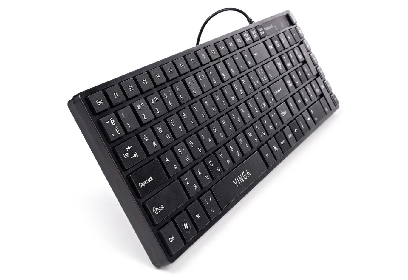 Клавіатура Vinga KB820BK