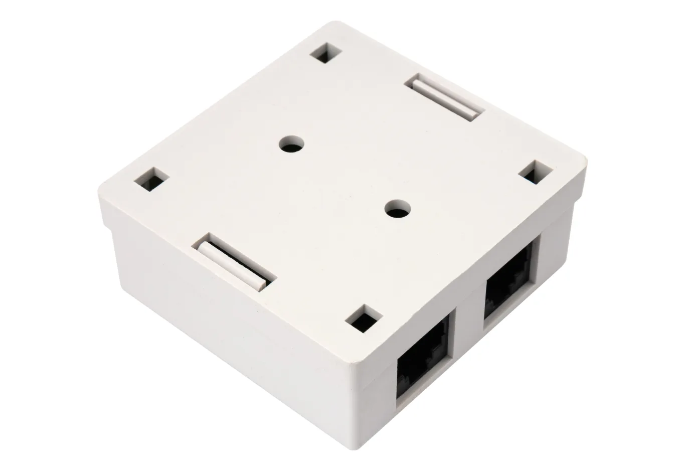 Computer outlet RJ45x2 UTP cat.5e 8P8C Vinga (VCPRJ45O2)