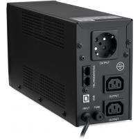 Источник бесперебойного питания Vinga LED 650VA metal case with USB (VPE-650PRMU)