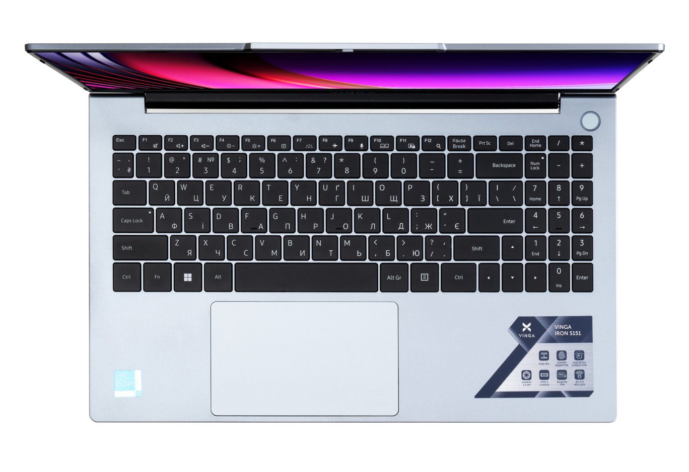 Laptop Vinga Iron S151 (S151-133416512S)