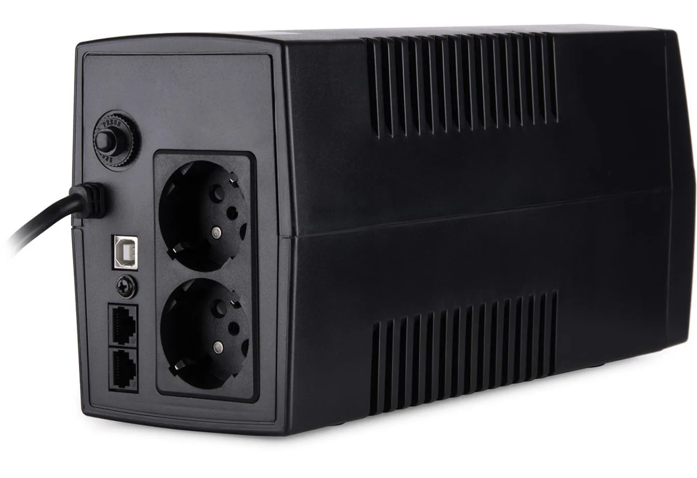 Пристрій безперебійного живлення Vinga LED 600VA plastic case with USB (VPE-600PU)