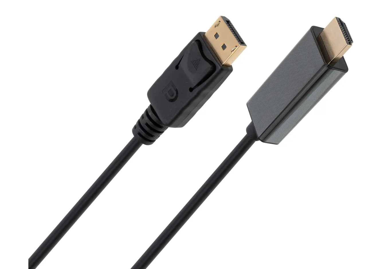 Multimedia cable DisplayPort M to HDMI M 1.8m V1.4/V2.1 4K120/8K60 Vinga (VCPDP14HI211.8)
