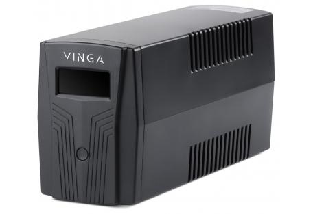 Пристрій безперебійного живлення Vinga LCD 800VA plastic case with USB (VPC-800PU)