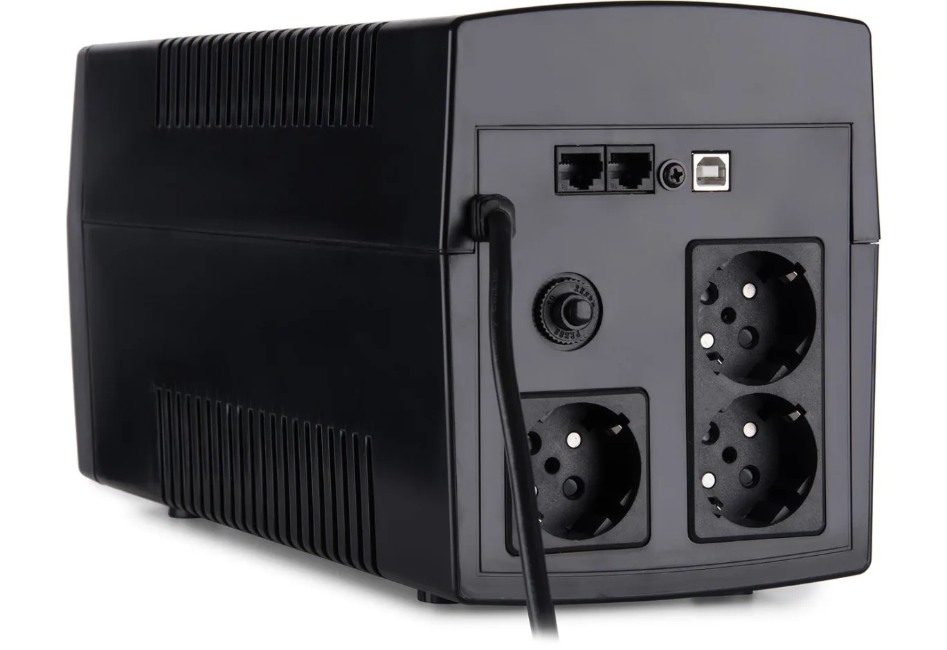 Uninterruptible Power Supply Vinga LCD 1200VA plastic case with USB (VPC-1200PU)