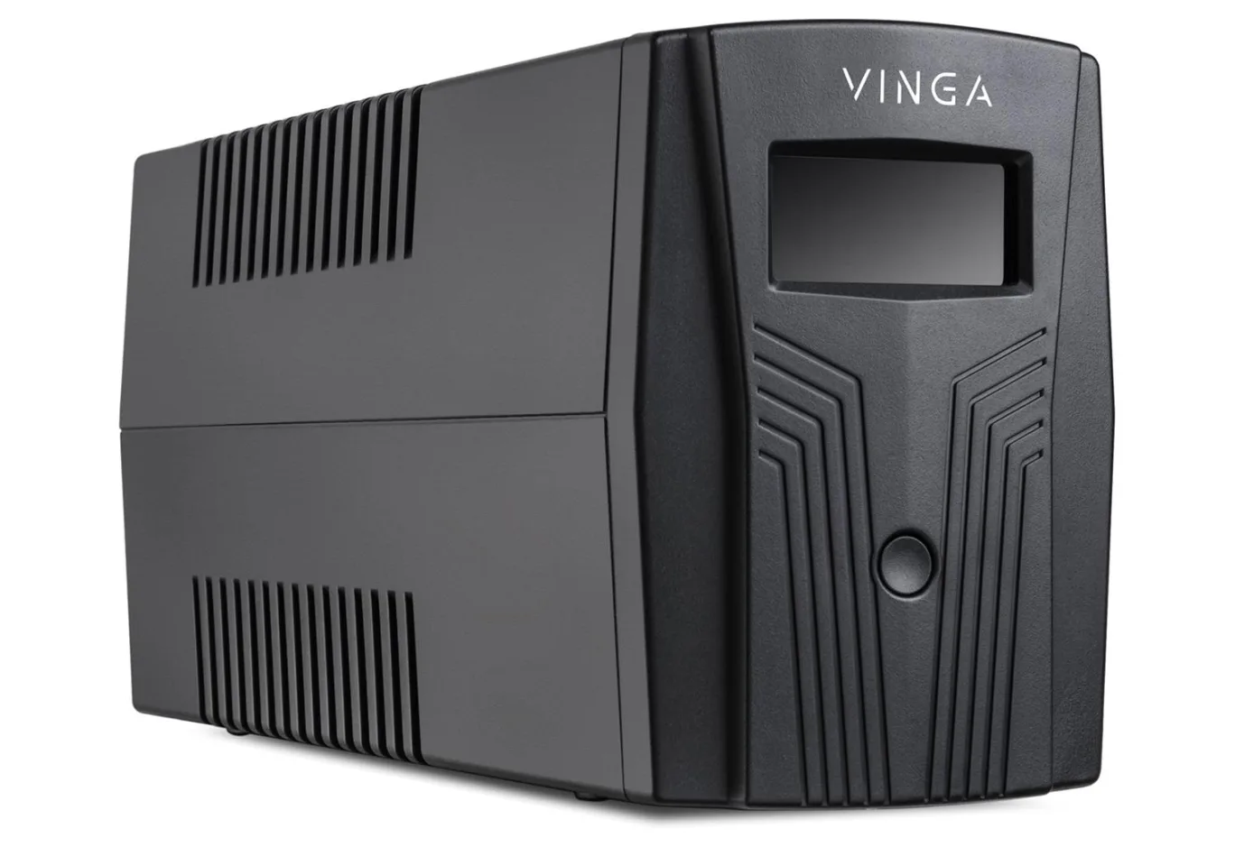 Uninterruptible Power Supply Vinga LCD 1200VA plastic case with USB (VPC-1200PU)