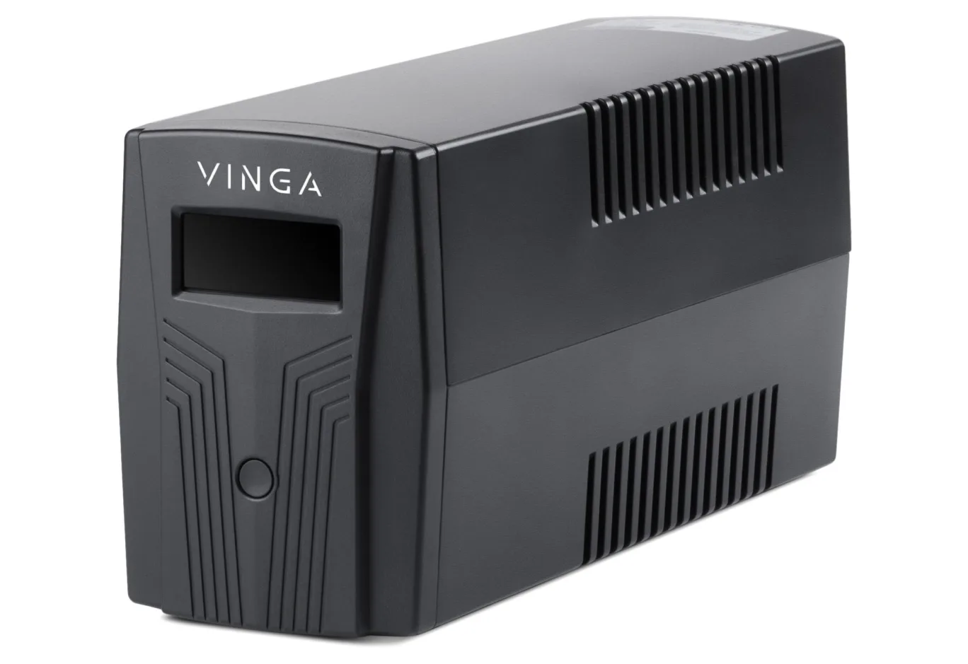 Uninterruptible Power Supply Vinga LCD 1200VA plastic case with USB (VPC-1200PU)