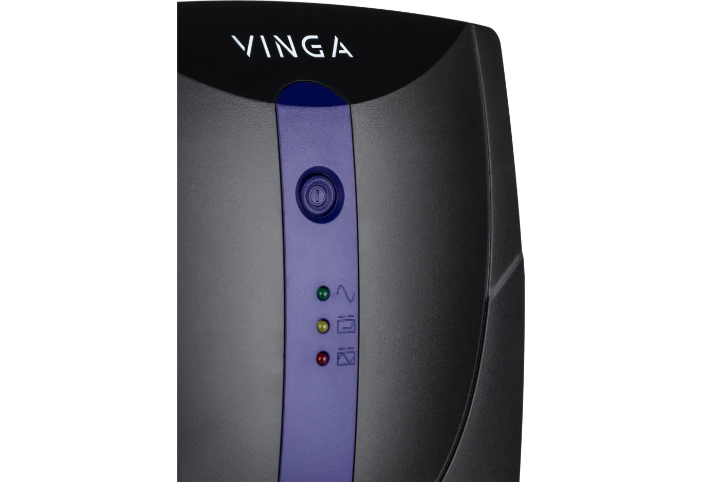 Пристрій безперебійного живлення Vinga LED 1500VA plastic case with USB (VPE-1500PU)