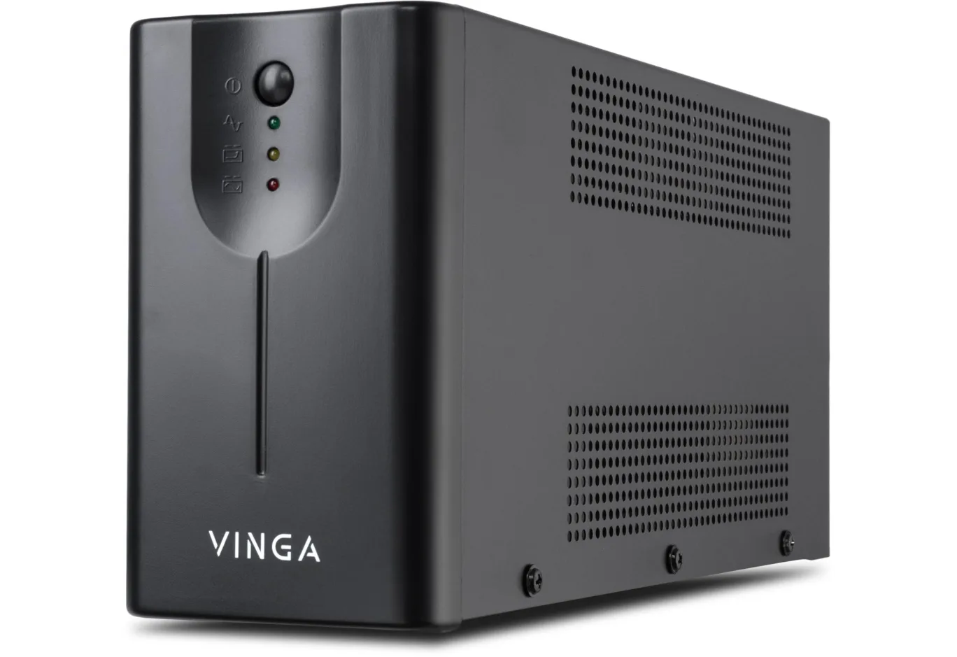 Uninterruptible Power Supply Vinga LED 600VA metal case with USB (VPE-600MU)