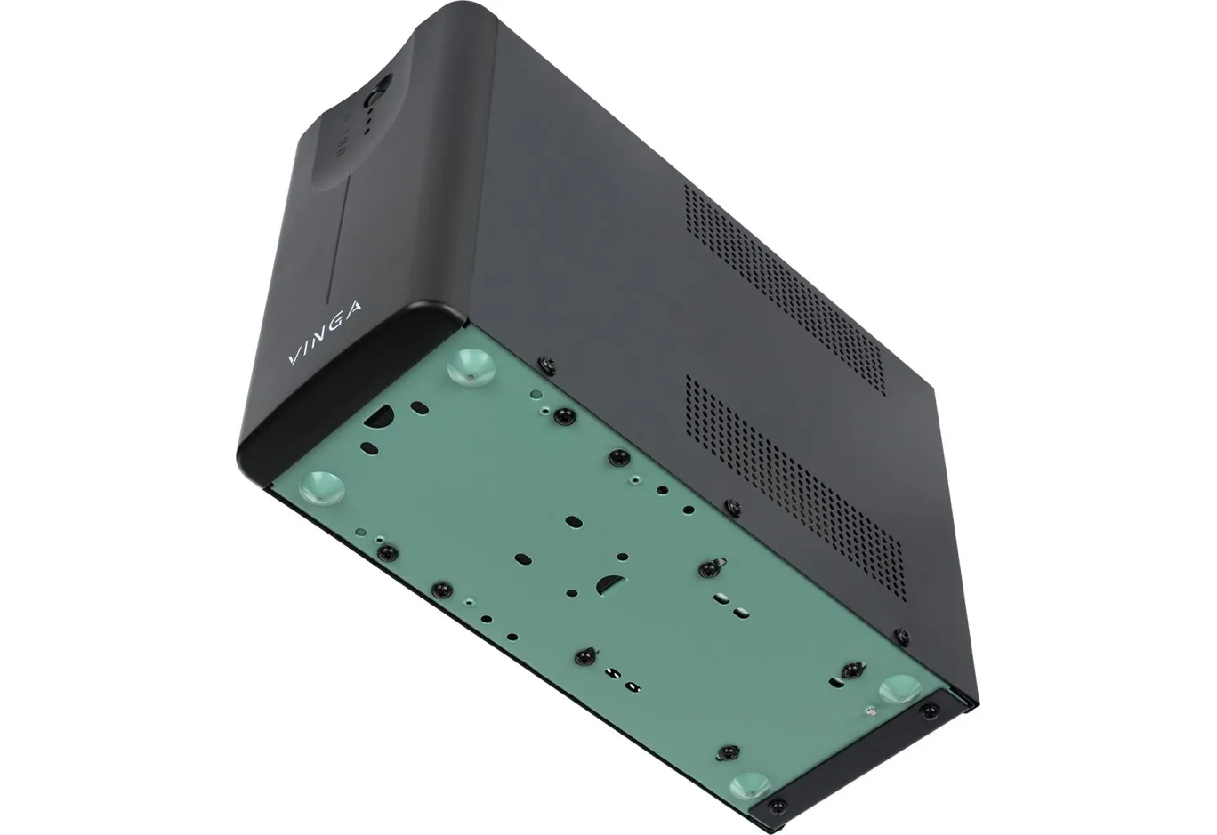 Пристрій безперебійного живлення Vinga LED 600VA metal case with USB (VPE-600MU)