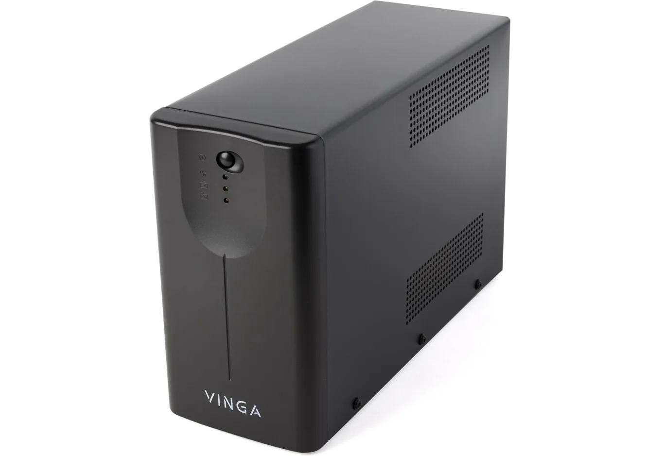 Пристрій безперебійного живлення Vinga LED 600VA metal case with USB (VPE-600MU)