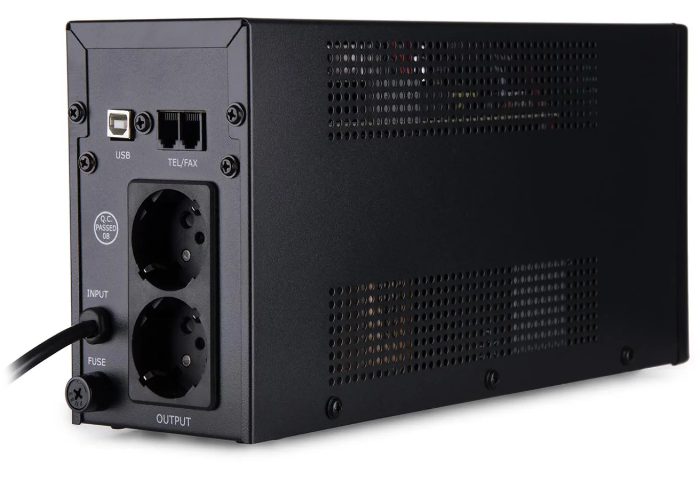Пристрій безперебійного живлення Vinga LED 800VA metal case with USB (VPE-800MU)