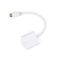 Перехідник HDMI C M to VGA F 0.15m Vinga (HDMICMVGAF-01)