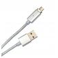Дата кабель USB 2.0 AM to Micro 5P 1.0m Vinga (Magnetic microUSB)