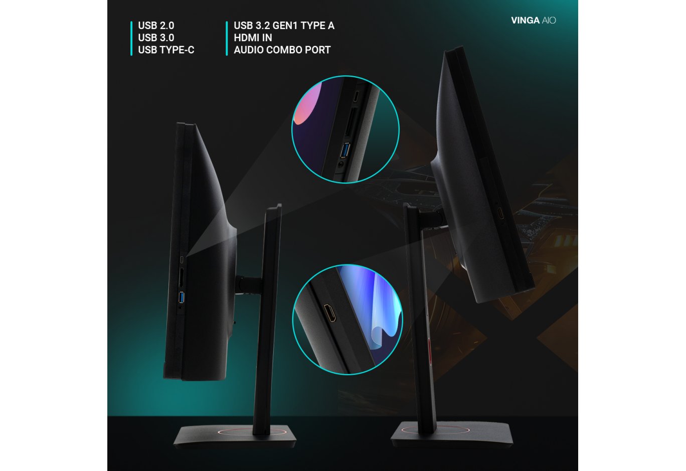 Комп'ютер Vinga AIO Advanced C0096 (I3M32INTWP.C0096)