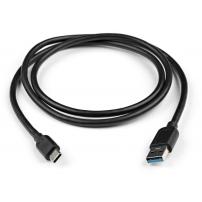 Дата кабель USB 3.0 AM to USB-C 1.0m Vinga (VCPDCAM30TC1BK)