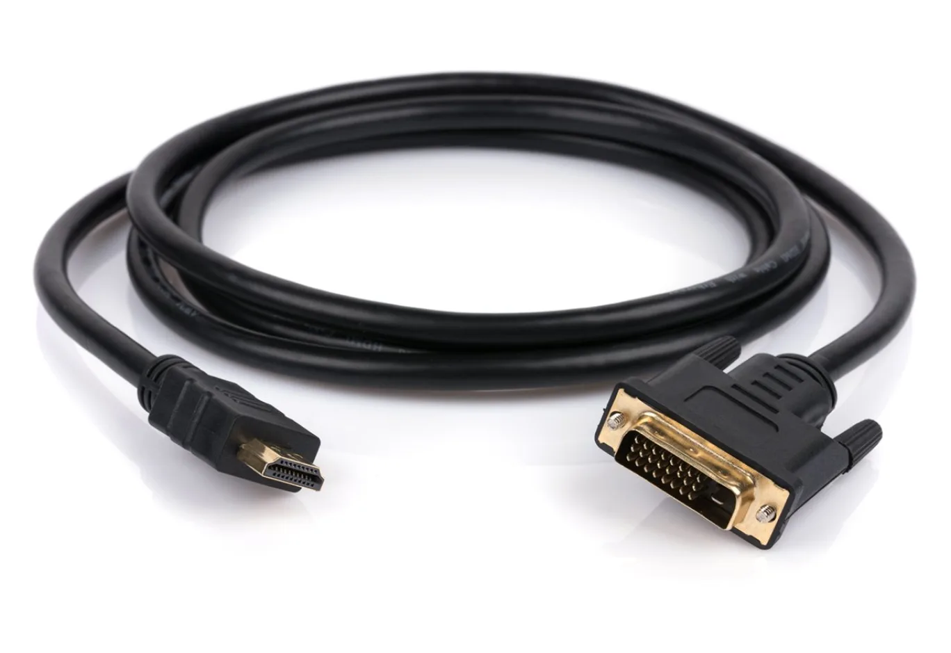 Multimedia cable HDMI M to DVI M 3.0m 24+1pin Vinga (VCPHDMIDVI3)
