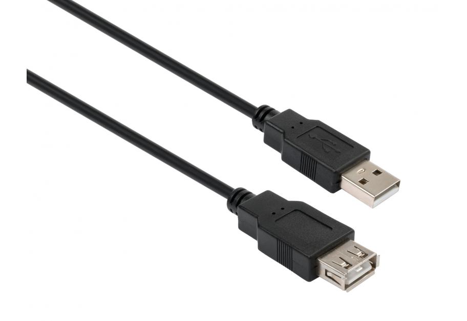 Data cable USB 2.0 AM/AF 3.0m Vinga (VCPUSBAMAF3BK)