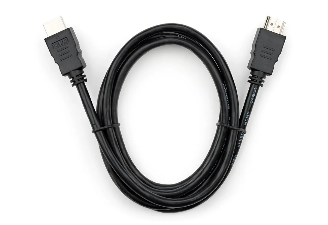 Кабель мультимедійний HDMI M to HDMI M 1.8m V2.0 Vinga (VCPDCHDMIMM1.8BK)