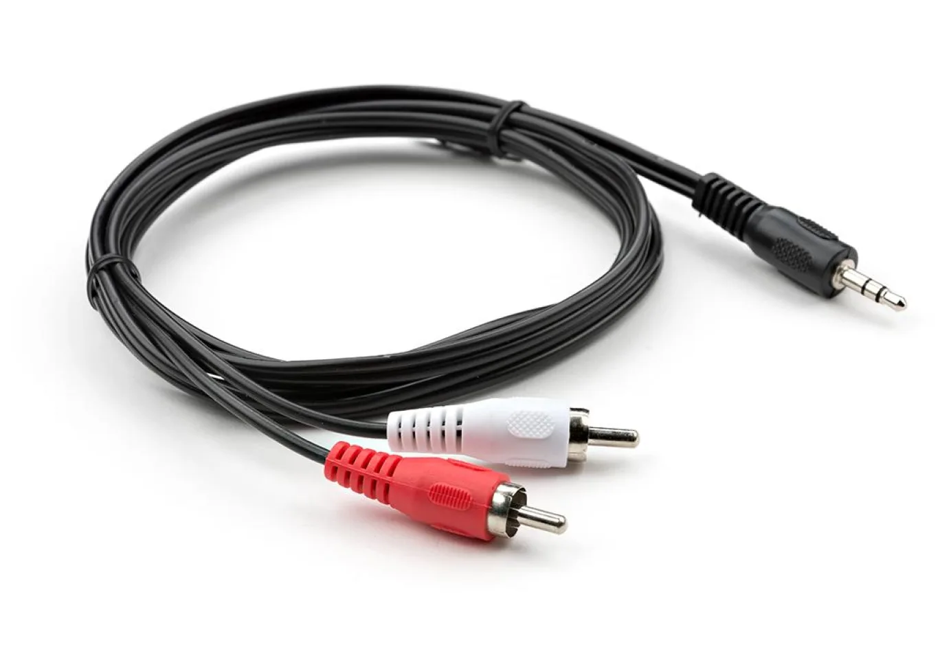 Multimedia cable 3.5mm M to 2xRCA M 1.5m Vinga (VCPDCJ35MRCA21.5BK)