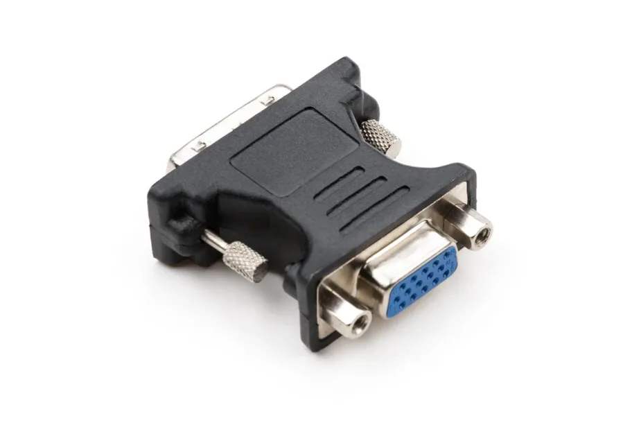 Adapter DVI 24+5 M to VGA F Vinga (VCPADVIMVGAF)