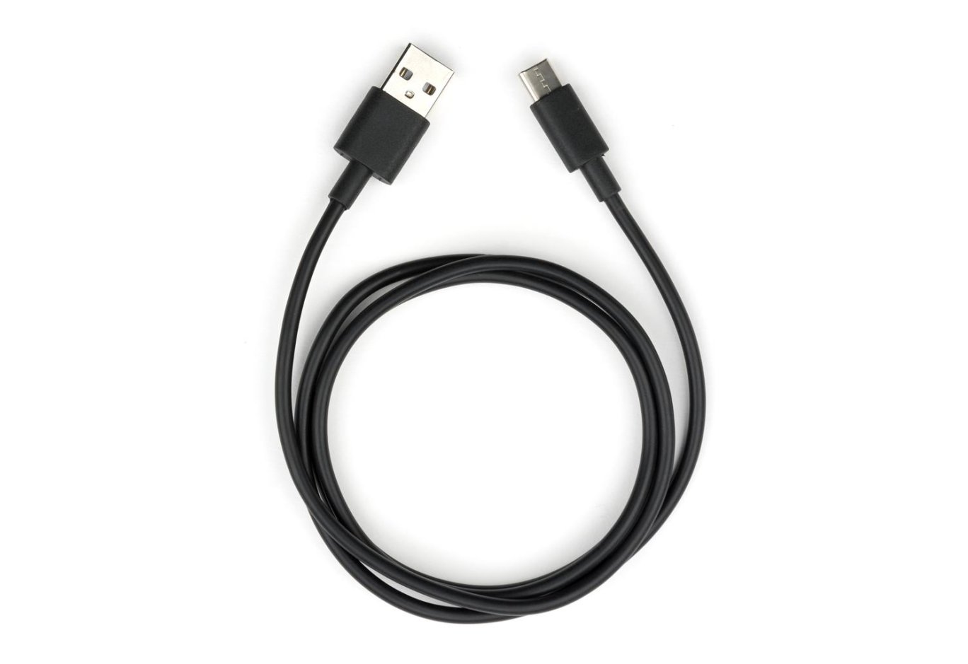 Data cable USB 2.0 AM to USB-C 1.0m PVC black Vinga (VCPDCTC1BK)