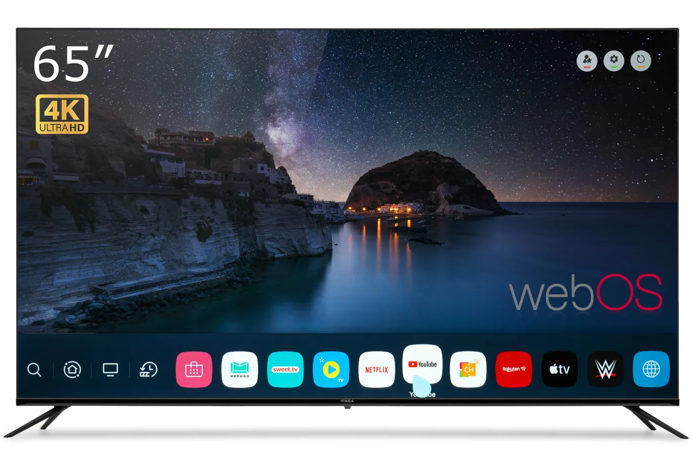 TV Vinga S65UHD25BWEB