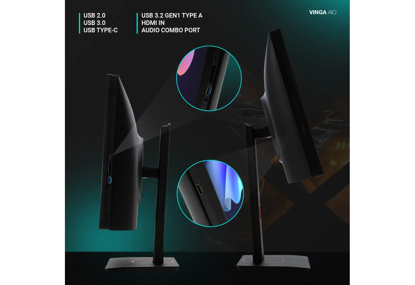 Комп'ютер Vinga AIO Advanced C0042 (I3M32INTWP.C0042)