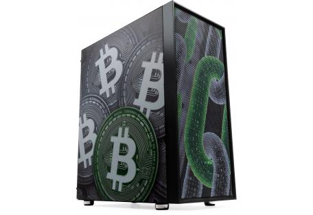 Корпус Vinga Pillar Black Bitcoin (01230011783)