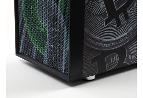 Корпус Vinga Pillar Black Bitcoin (01230011783)