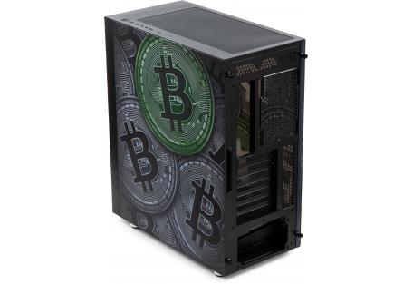 Корпус Vinga Pillar Black Bitcoin (01230011783)