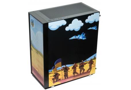 Корпус Vinga Pillar Black Freedom soldiers (01230011782)
