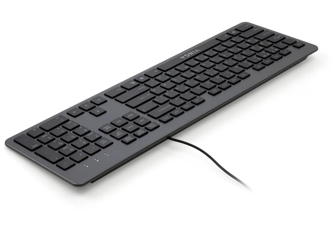 Keyboard Vinga KB735 black-grey