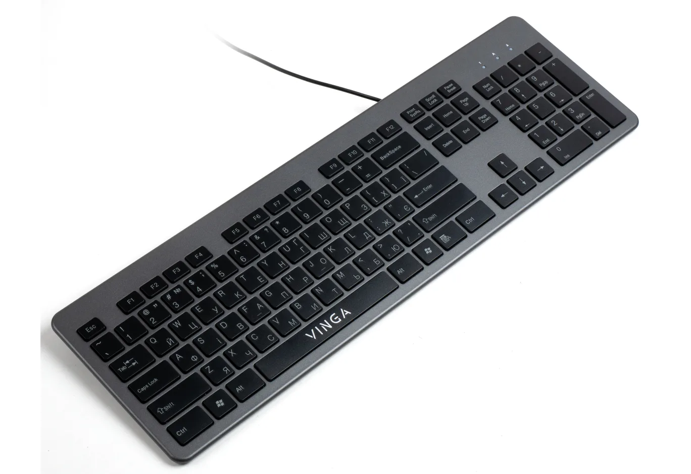 Keyboard Vinga KB735 black-grey