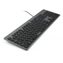 Клавиатура Vinga KB735 black-grey