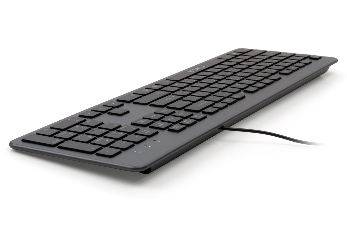 Клавіатура Vinga KB735 black-grey